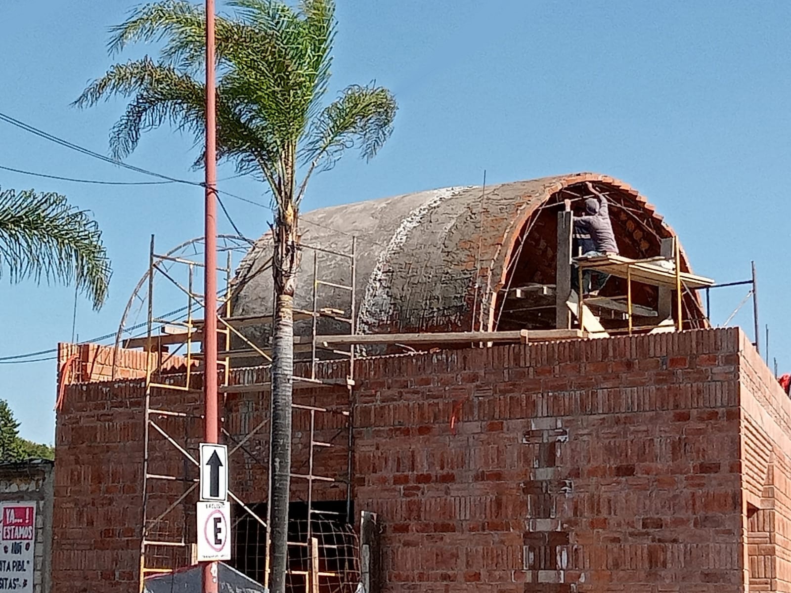 Arcos de medio punto en hacienda